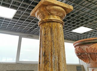Колонна  CRETA (Travertino Oro заполненный)