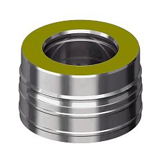 Переходник гофра-расш V50R D250/350 нерж 321/304